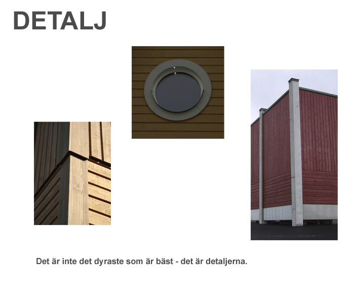 Utformning - Detalj